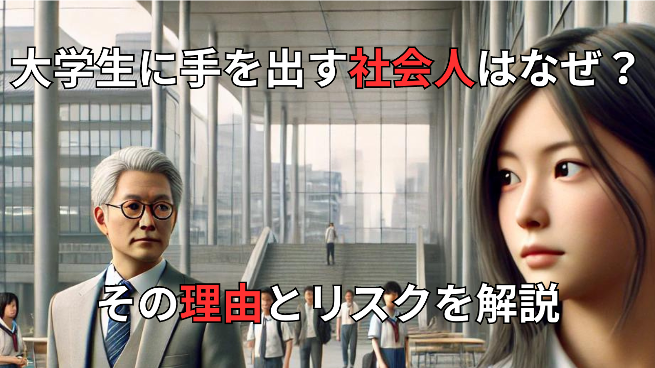 大学生 に 手 を 出す 社会 人